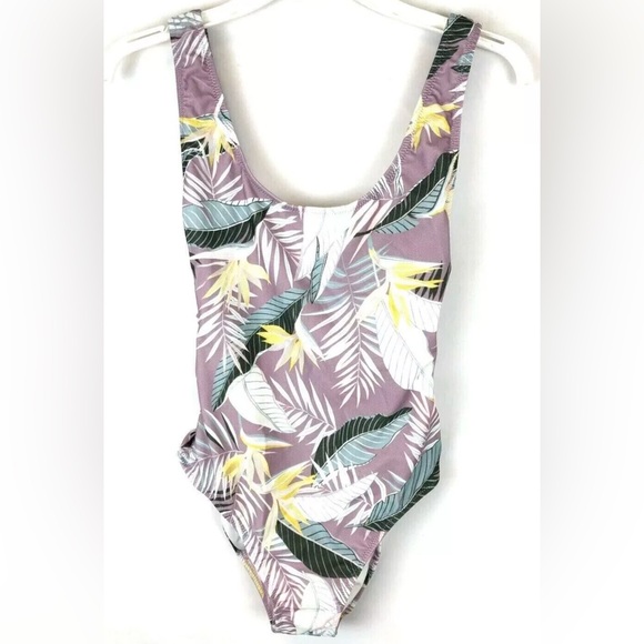 Volcom Womens Dont Leaf One Piece Swimsuit Size Small - Picture 1 of 3